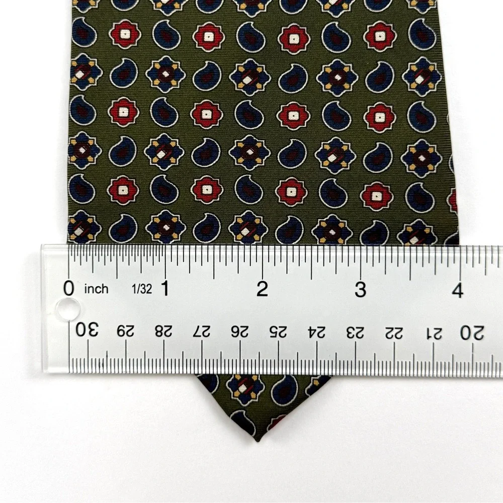 Vintage Tommy Hilfiger 100% Italian Silk Tie 4